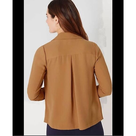 EUC J.Jill Wearever Collection Easy Care Trench Jacket size S - Picture 2 of 10